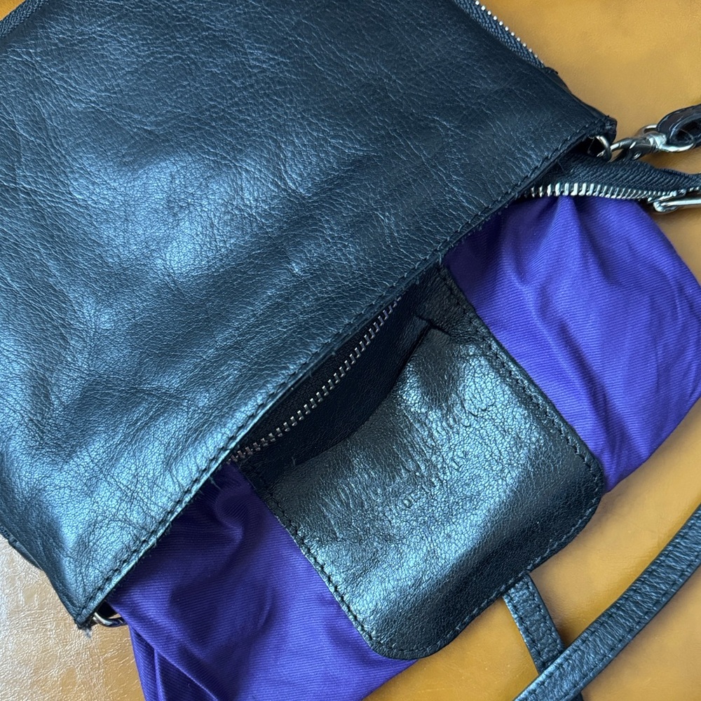 Y2K Neiman Marcus Leopard Print Crossbody Bag (Genuine Leather&Calf Hair) - Picture 3 of 5